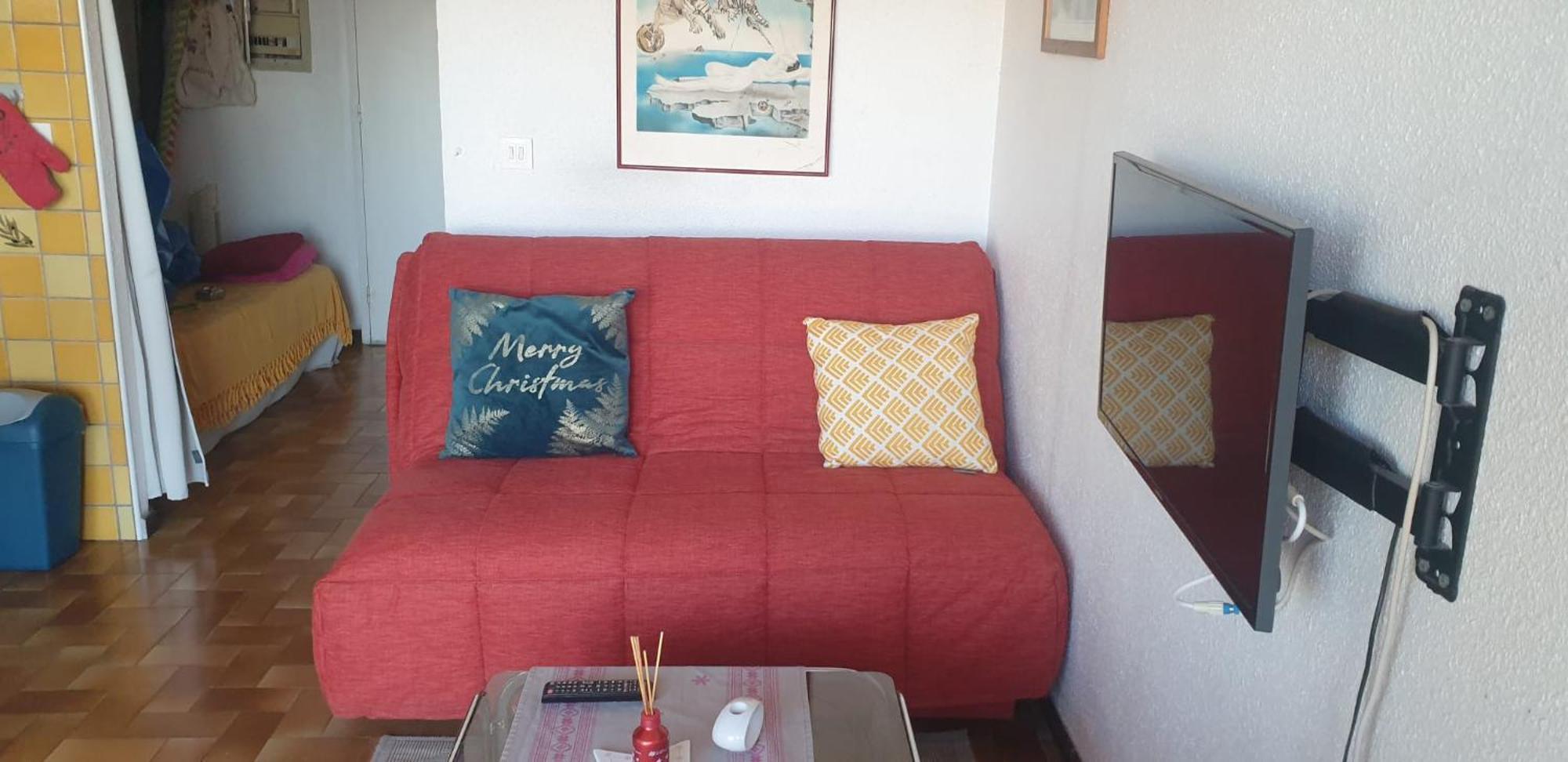 Au Village Coeur De Barcares Studio Vue Mer 3 Couchages เลอบาร์กาแรส ภายนอก รูปภาพ