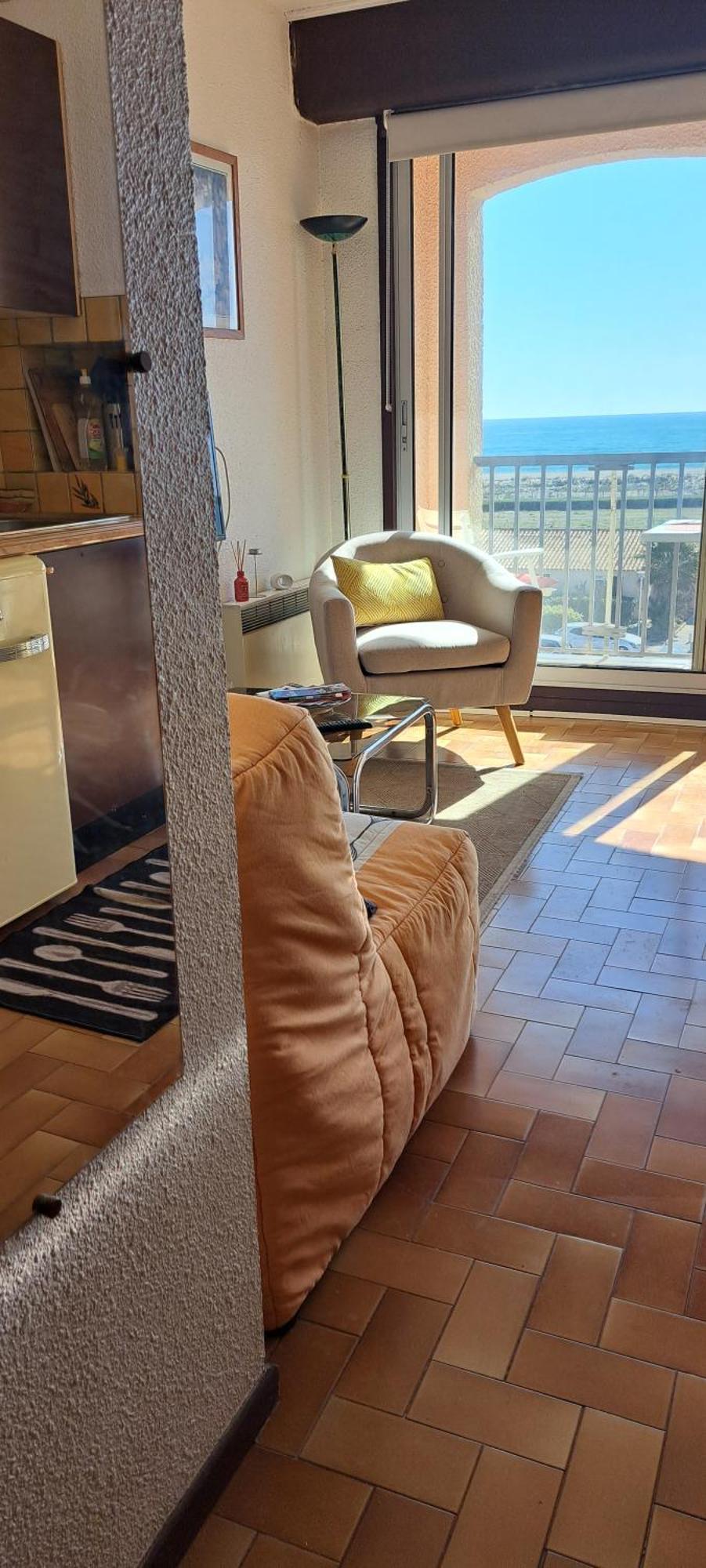 Au Village Coeur De Barcares Studio Vue Mer 3 Couchages เลอบาร์กาแรส ภายนอก รูปภาพ